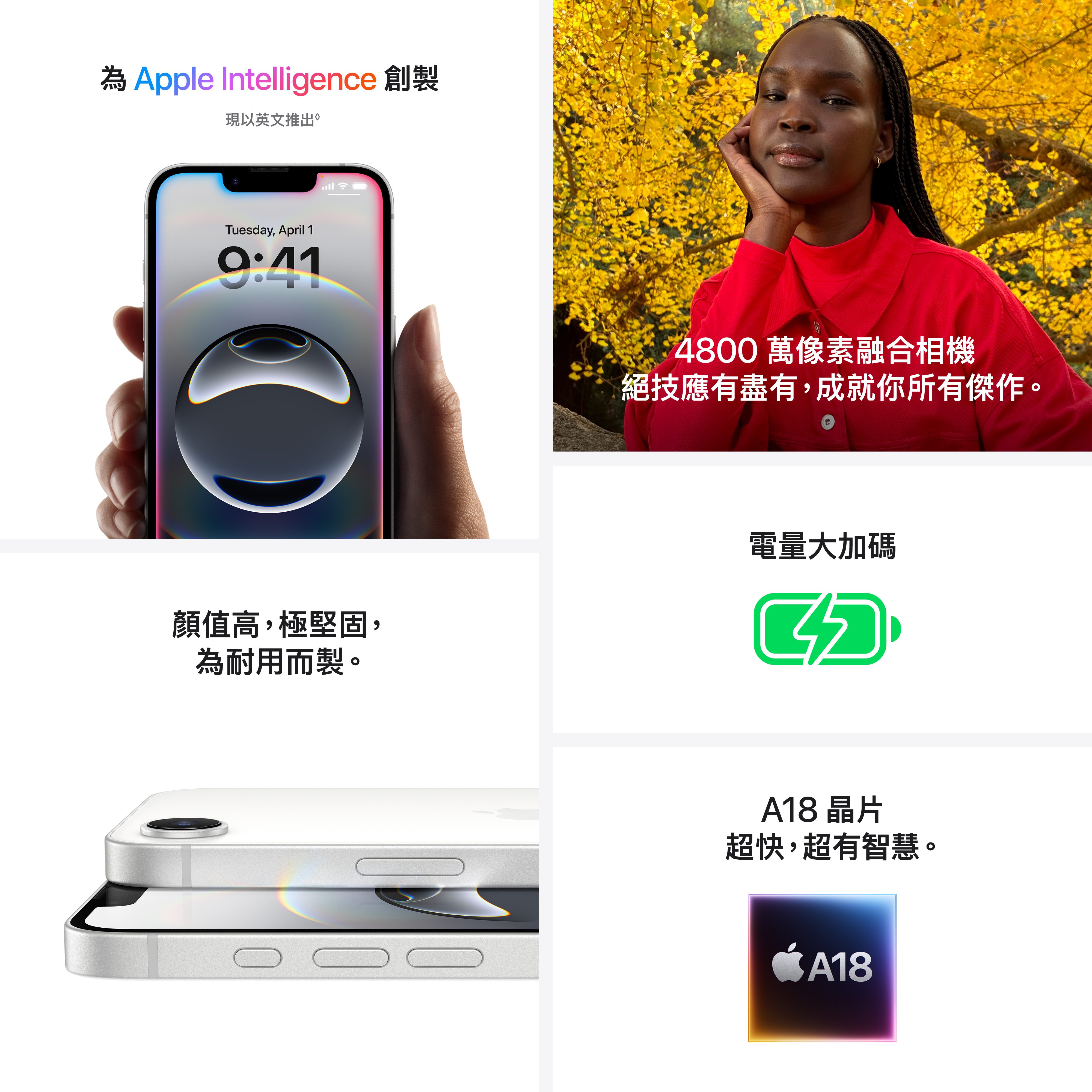 iPhone 16e 128GB WHITE MD1R4ZA/A - Image 4