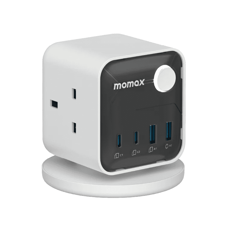 Alternative view of MOMAX – 1-Charge Work-Flow 3 插座電源盒 (附 USB) - US20UKW