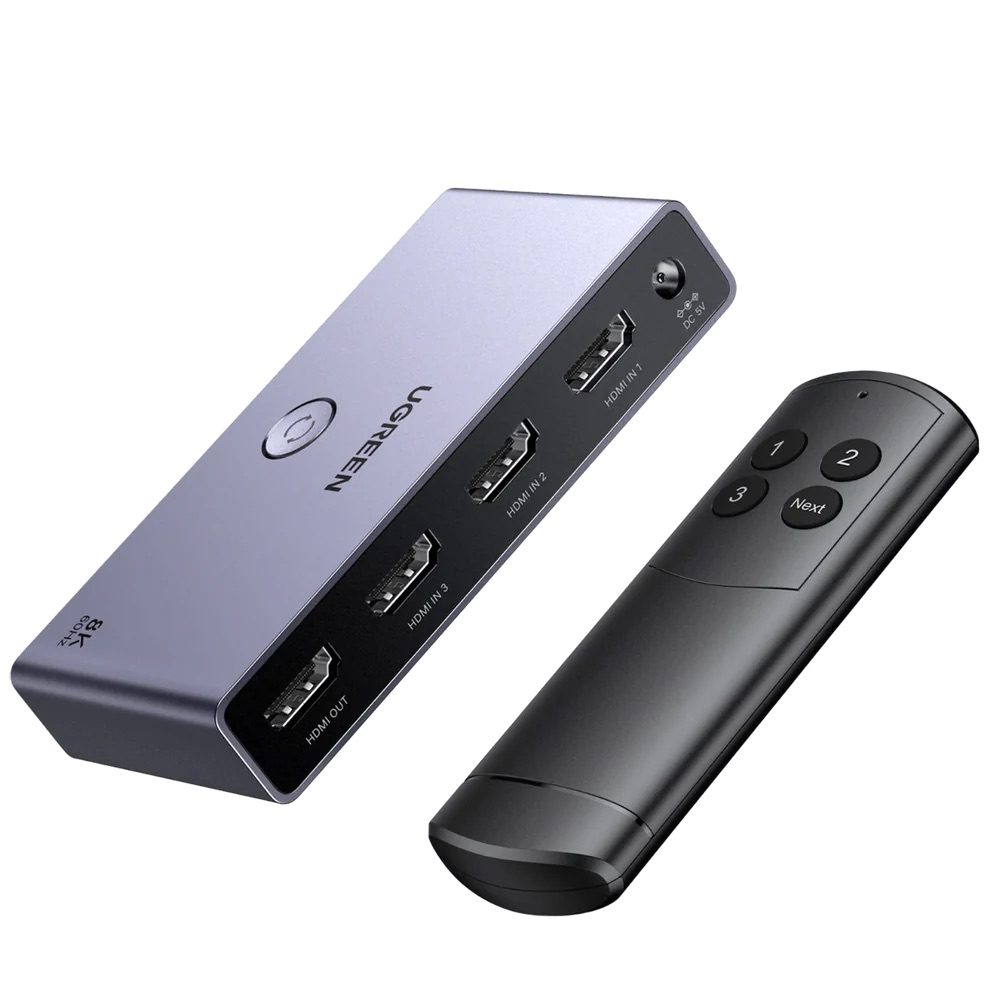 UGREEN 3-IN-1 4K@120Hz HDMI 2.1 切換器 | CM624 / 15604 - Image 2