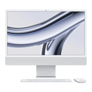 iMac 24" Retina 4.5K M3/8GB/512GB/10-Core GPU 一體式桌上型電腦 銀色 MQRK3ZP/A