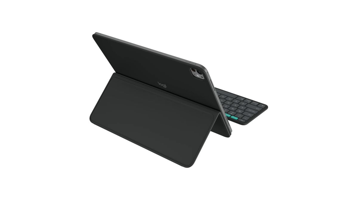 Logitech – Flip Folio iPad 專用 可分離式 藍牙鍵盤保護套 - 適用於 iPad Pro 13 英吋 (M4)、iPad Air 13 英吋 (M2 和 M3) - 920-013394 - Image 6