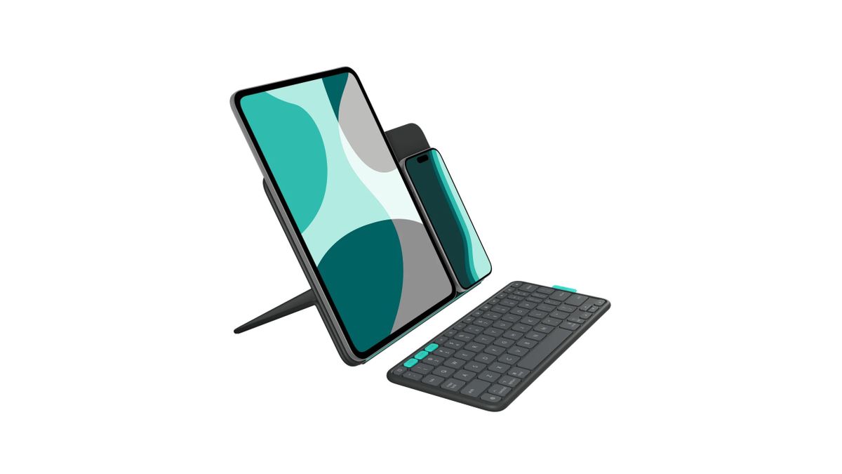 Logitech – Flip Folio iPad 專用 可分離式 藍牙鍵盤保護套 - 適用於 iPad Pro 11 吋 M4、iPad Air 11 吋 M2 M3、iPad Air 第5代 - 920-013409 - Image 5