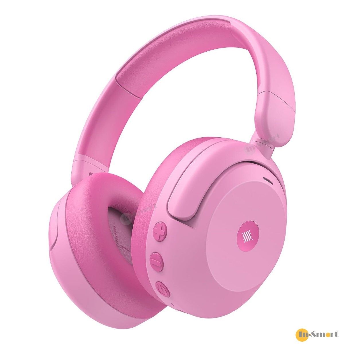 Alternative view of iClever – BTH20 ANC 主動降噪藍牙無線/有線兩用兒童頭戴式耳機 (粉紅色)