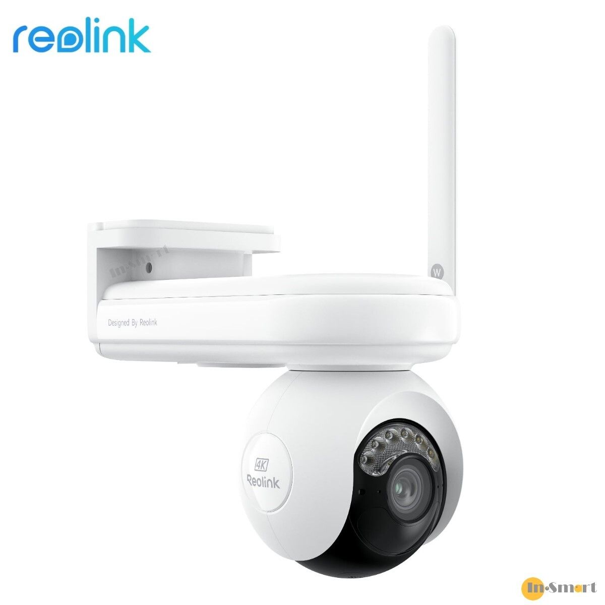 Alternative view of REOLINK – Altas PT Ultra 4K 超高清室內/室外真無線防盜網絡攝錄機; IP65 防水; 內置電池; Wi-Fi 6 雙頻無線; 360度雲台; AI 智能追蹤; 全彩色夜視