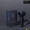 DOMA – Mini Tornado 高速手持戶外迷你便攜小風扇; 內置 2000mAh 電池; 4段風力; 19000 rpm 超強風力; 輕巧細小; 帶有登山掛鉤 (黑色)