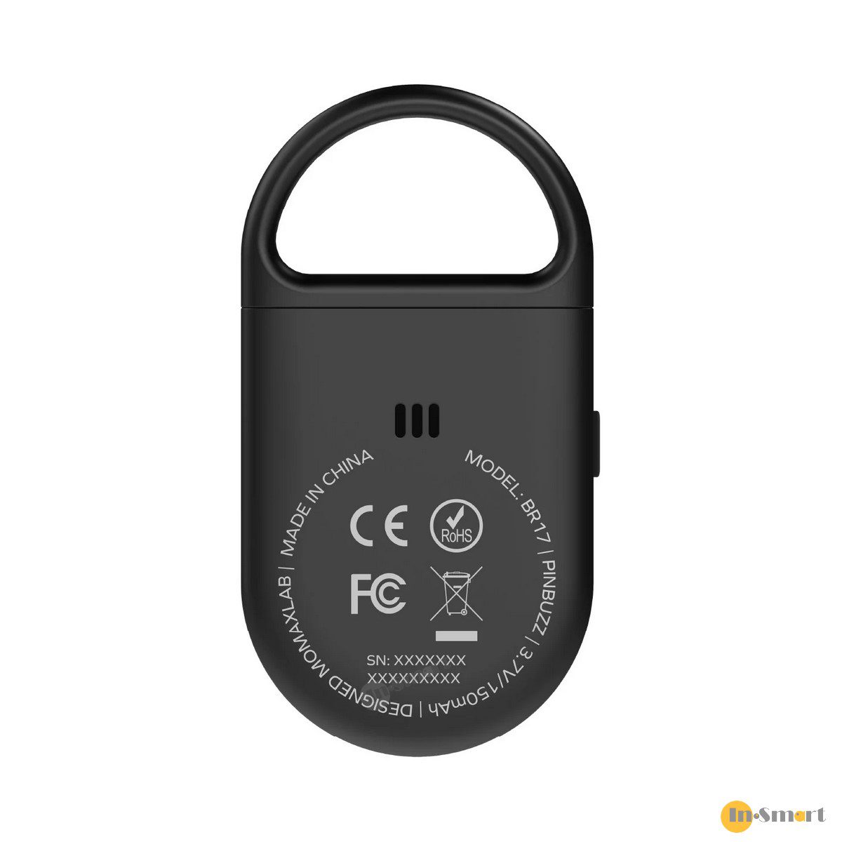 MOMAX – PinBuzz 可充電防盜個人警報器 Find my 全球定位器 防丟器 防狼器 實時追踪物品 精準定位 APPLE FIND MY 認證 AirTag BR17 - Image 3