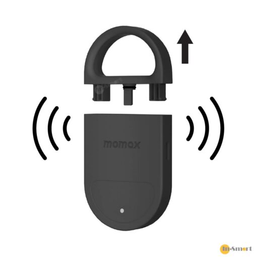 MOMAX – PinBuzz 可充電防盜個人警報器 Find my 全球定位器 防丟器 防狼器 實時追踪物品 精準定位 APPLE FIND MY 認證 AirTag BR17 - Image 4