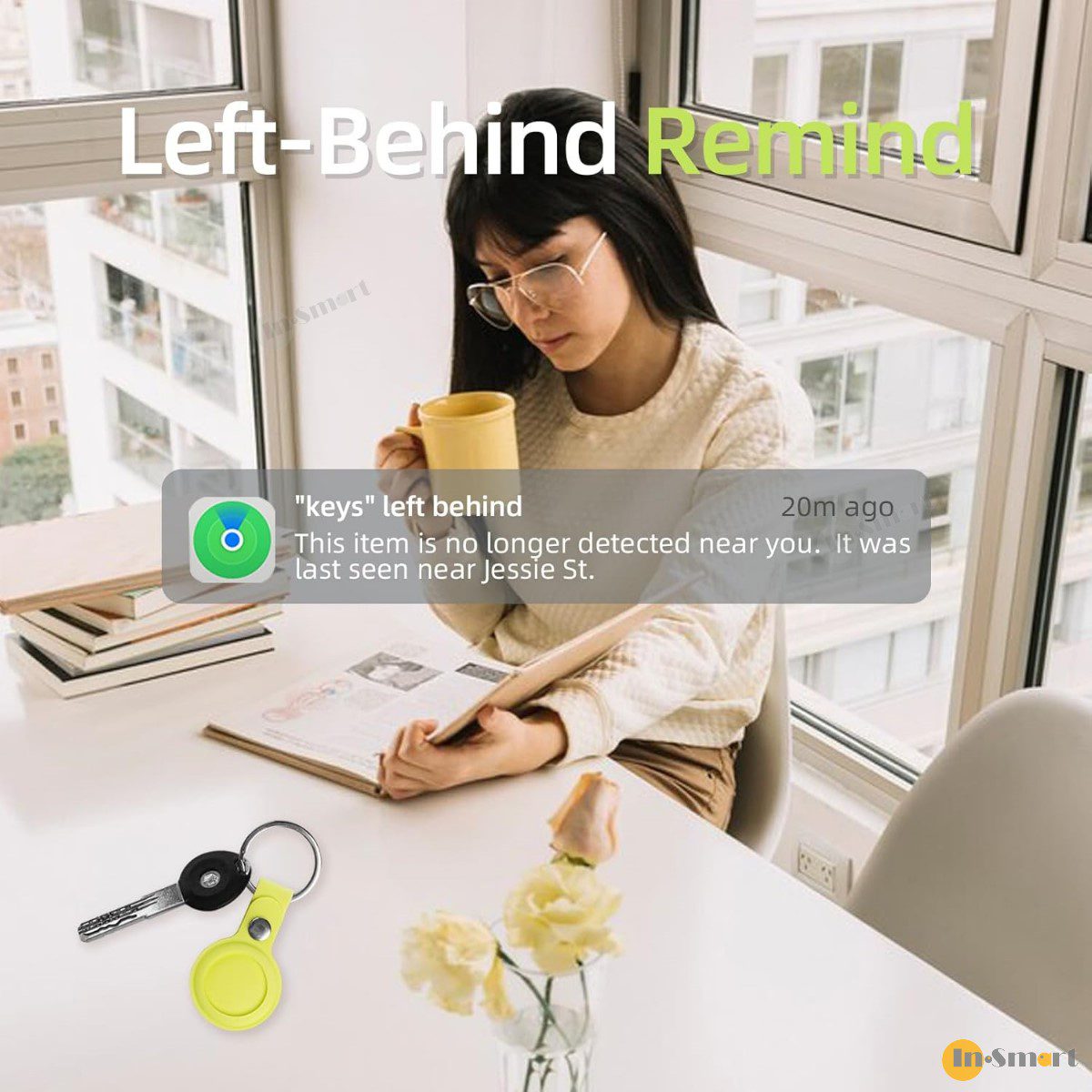 Mangotek – StarTag Find my 全球定位器 防丟器 實時追踪物品 精準定位 APPLE FIND MY 認證 AirTag 大小 - Image 3