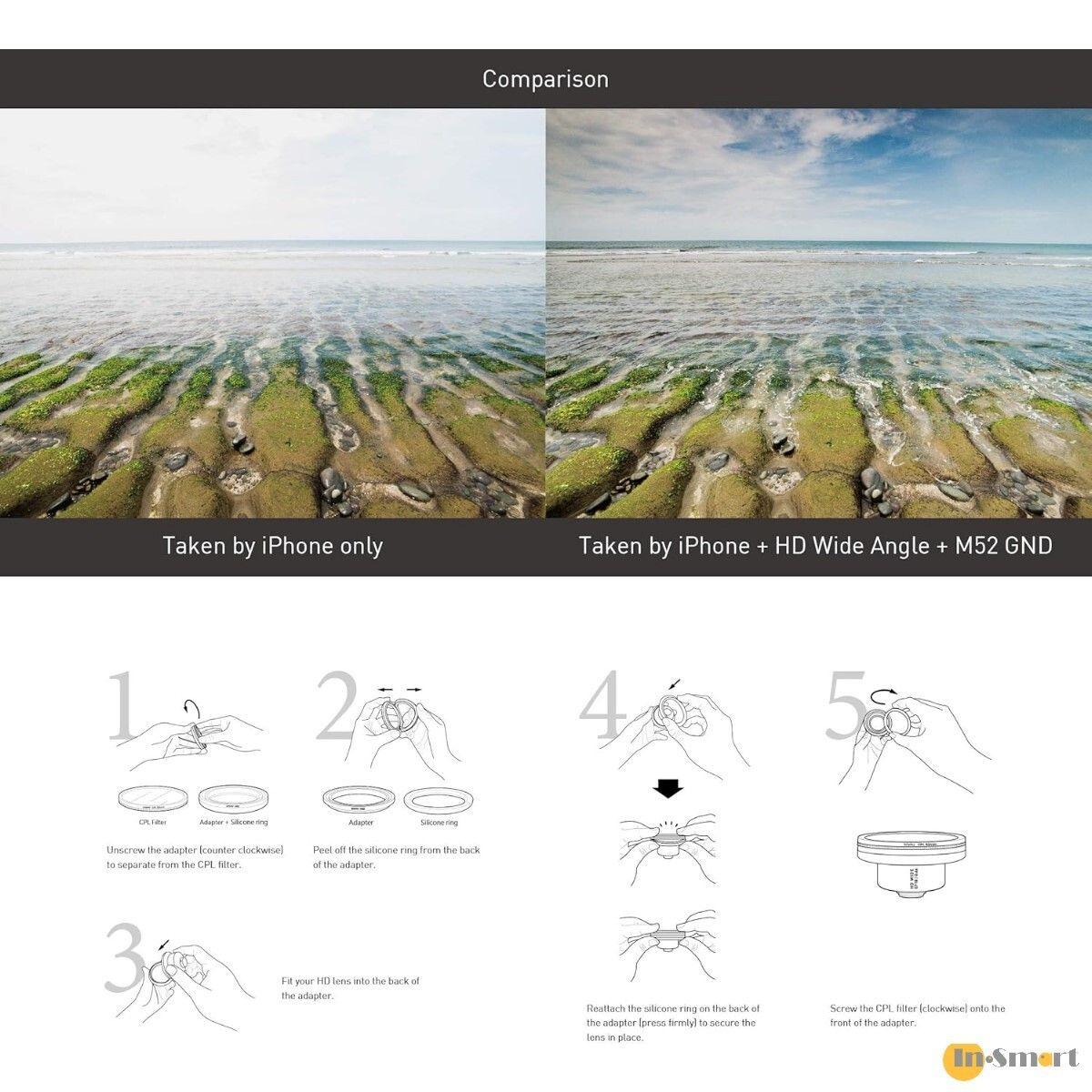 Alternative view of Bitplay – M52 漸層減光濾鏡 (HD GND Filter); 適用新版HD高階鏡頭系列