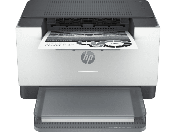 Alternative view of hp – LaserJet M211dw 打印機