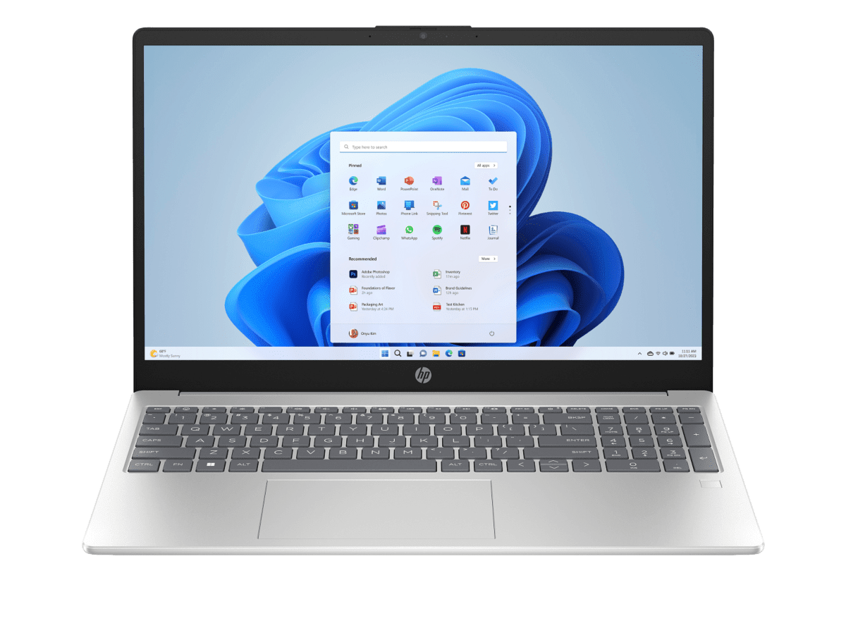 HP 惠普 15-fd1236TU 15.6" 手提電腦 (銀色)(Core 3-100U/8GB/512GB/Intel/Win11)(BJ1L5PA#AB5)