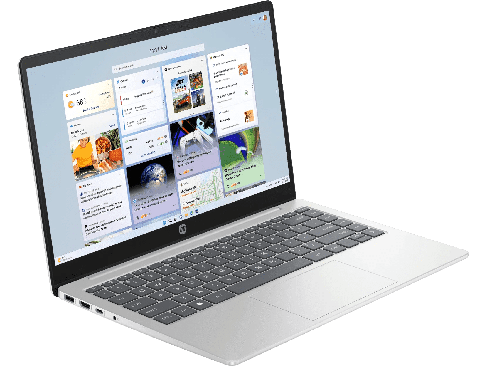 Alternative view of HP 惠普 14-ep0033TU 14" 手提電腦 (銀色)(i3-1315U/8GB/512GB/Intel/Win11Home)(BJ1J7PA#AB5)