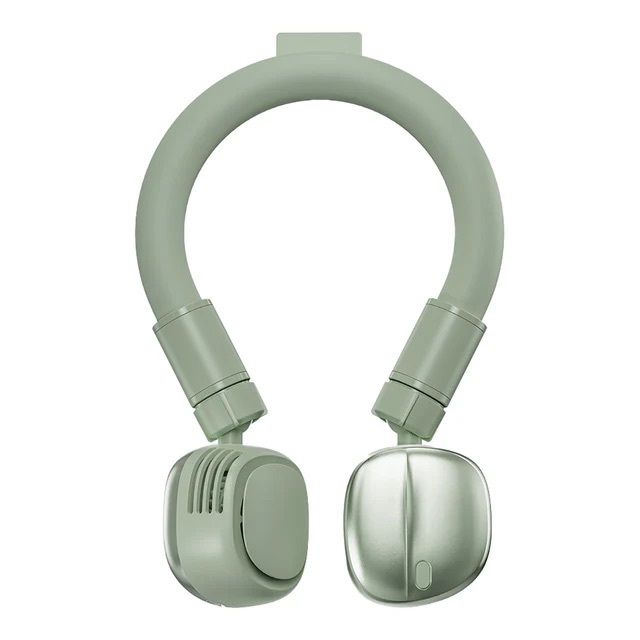 LEMOISTAR - 圈掛頸風扇 FN8 頸部風扇｜掛頸風扇｜掛頸冰圈 - 淺綠色 Light Green