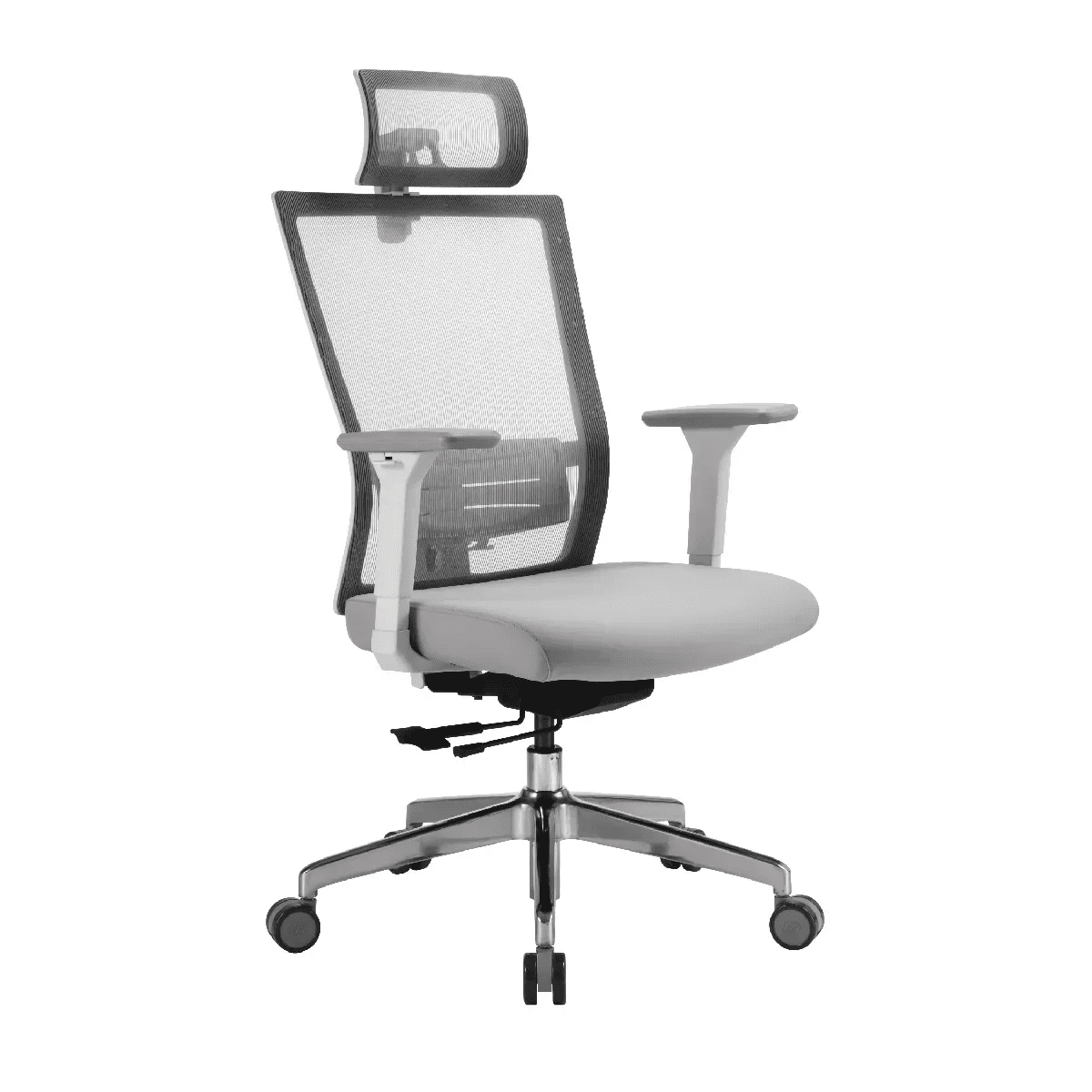 i-Rocks T03 Neo 人體工學辦工網椅 - 泡棉坐墊款 (紡紗白)(GC-T03NWH)(未包安裝費)