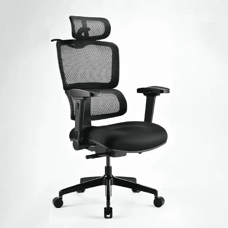 Alternative view of i-Rocks T07 人體工學網椅 (石墨黑)(GC-T07BK)(未包安裝費)