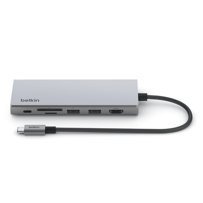 Belkin – Connect USB-C® 7 合 1 多埠轉接器 INC009btSGY