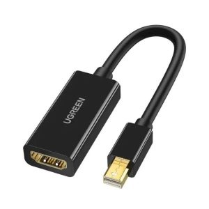 UGREEN - 母頭轉換線 FHD (1080p) HDMI (母) - Mini DisplayPort (公 - Thunderbolt 2.0) | MD112 / 40360