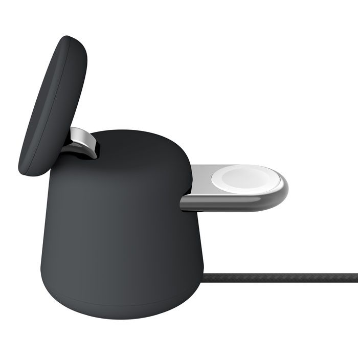 Belkin – BoostCharge Pro MagSafe 15W 2合1無線快速充電底座 Charcoal (WIZ020BTH36)