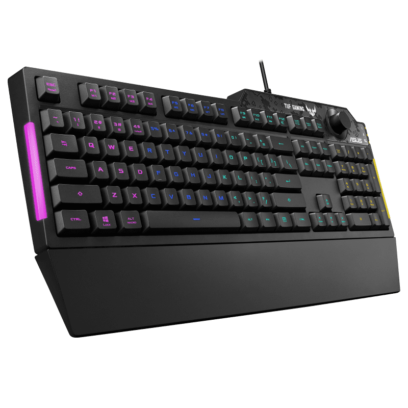 ASUS 華碩 TUF Gaming K1 RGB 防水薄膜遊戲鍵盤 - Image 3