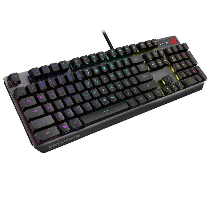 ASUS 華碩 ROG Strix Scope RX RGB 光學紅軸機械式鍵盤
