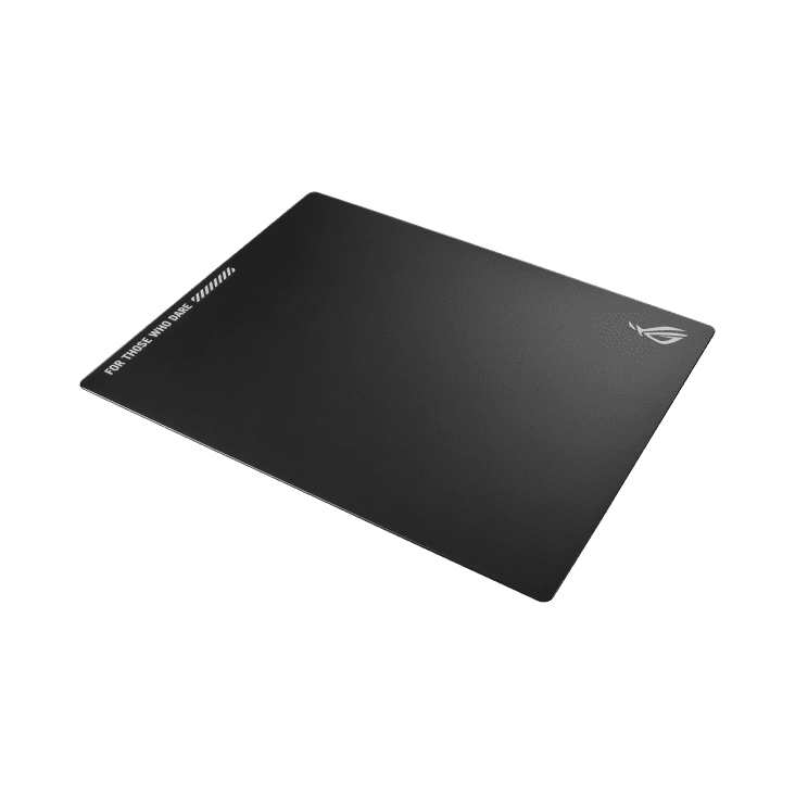 ASUS 華碩 ROG Moonstone Ace L Glass Mouse Pad (黑色)(鋼化玻璃滑鼠墊)