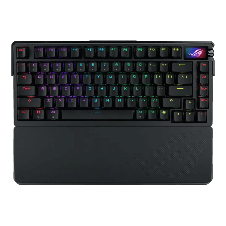 ASUS 華碩 ROG Azoth Extreme 75% NX Snow軸無線客製化電競鍵盤 (黑色)
