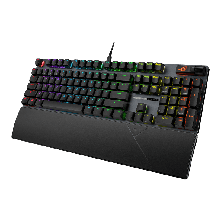 Alternative view of ASUS 華碩 ROG Strix Scope II X NX 有線機械軸V2電競鍵盤 (Storm軸) (預訂貨品)