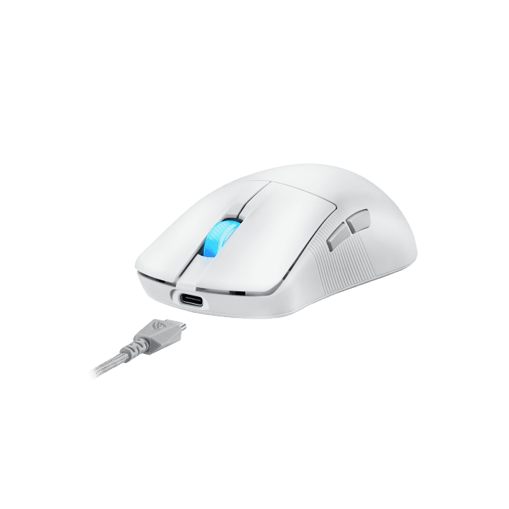 ASUS 華碩 ROG Harpe Ace Mini 超輕量無線電競滑鼠 (白色) - Image 9