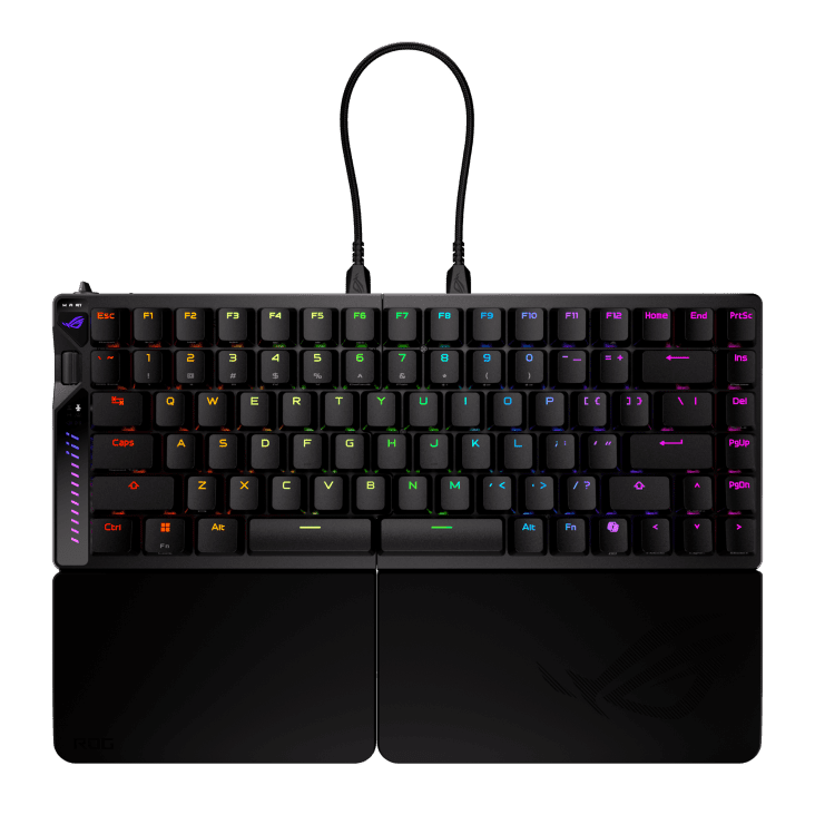 Alternative view of ASUS 華碩 ROG Falcata 75% 分離式磁軸鍵盤 (ROG HFX V2磁軸)(三模連線)(黑色)