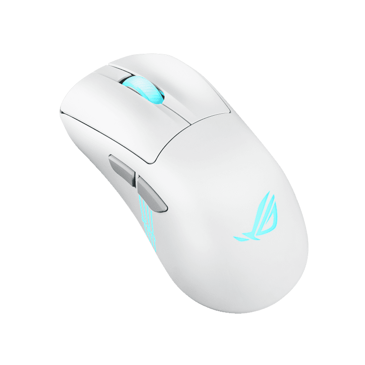 Alternative view of ASUS 華碩 ROG Keris II Origin 無線電競滑鼠 (三模連線)(白色)