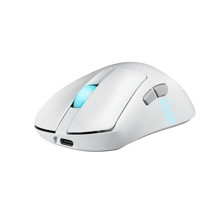 ASUS 華碩 ROG Keris II Origin 無線電競滑鼠 (三模連線)(白色) - Image 6