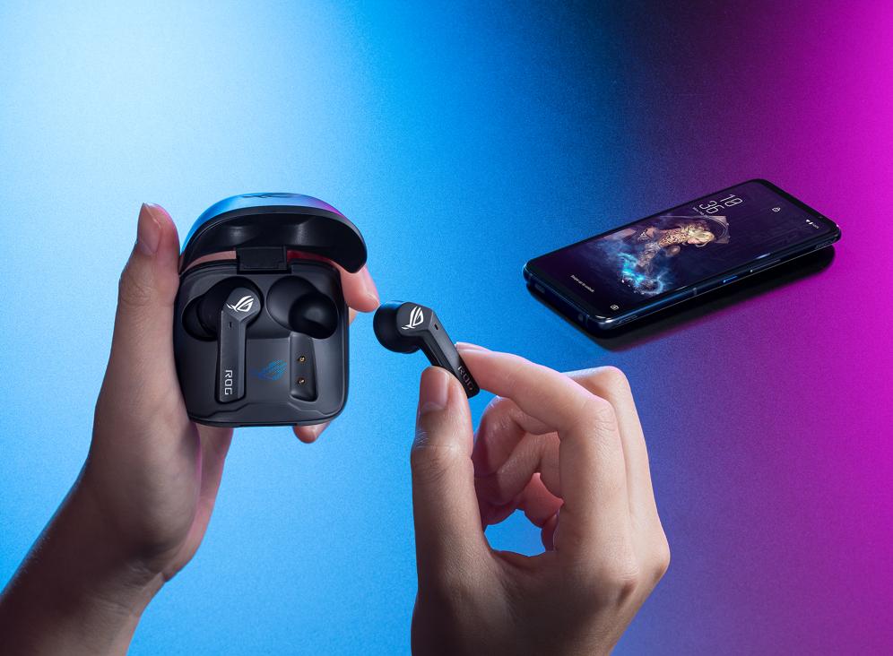 ASUS 華碩 ROG Cetra True Wireless ANC 真無線電競耳機 (黑色) - Image 6