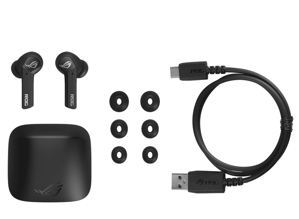ASUS 華碩 ROG Cetra True Wireless ANC 真無線電競耳機 (黑色) - Image 7