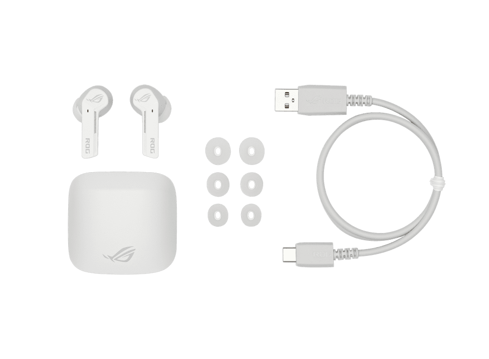 ASUS 華碩 ROG Cetra True Wireless ANC 真無線電競耳機 (白色) - Image 4