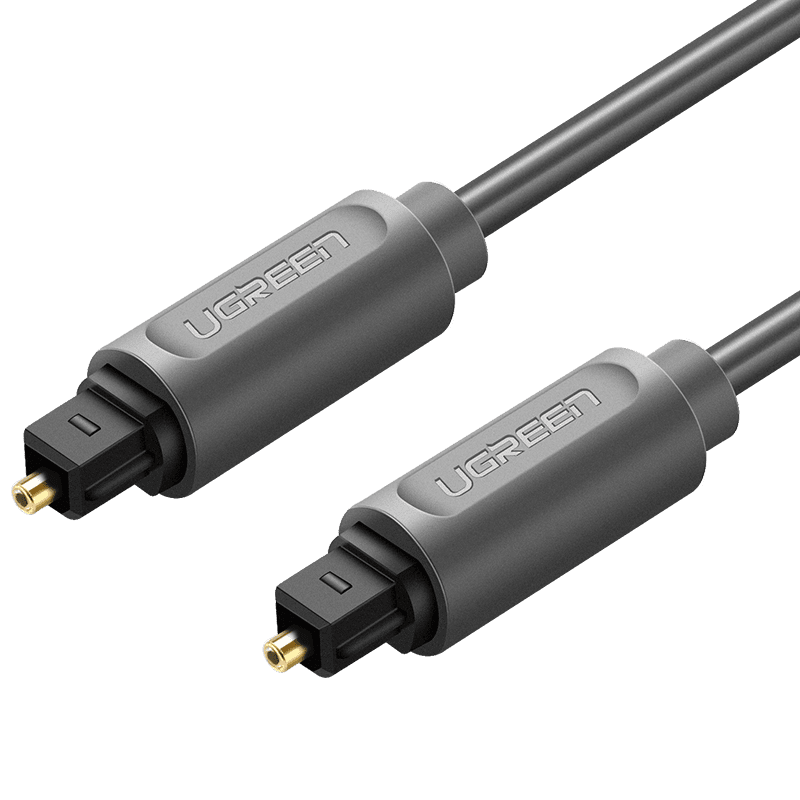 UGREEN - Toslink 光纖音頻線 杜比7.1 (Dolby 7.1) Gold Plated 24K 1米 | AV122/ 70890