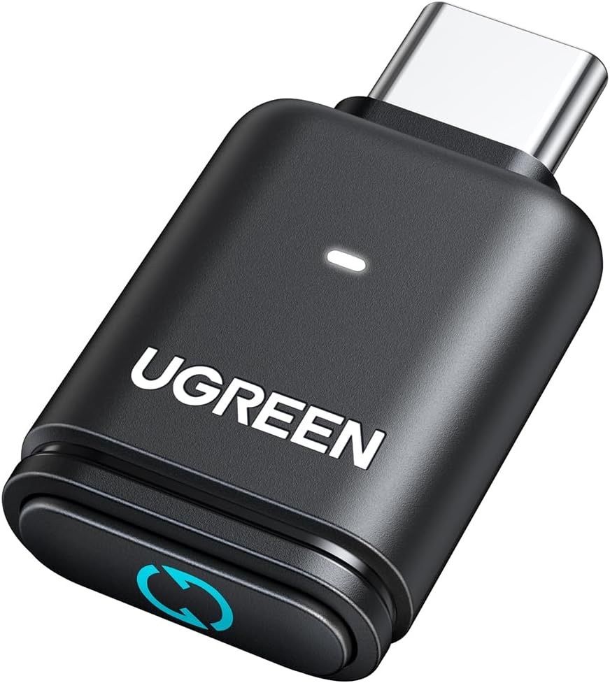 UGREEN - Bluetooth 5.3 藍牙適配器 無線音頻發射器 for PS5 和 PC APTX 低延遲 | BT501/45008