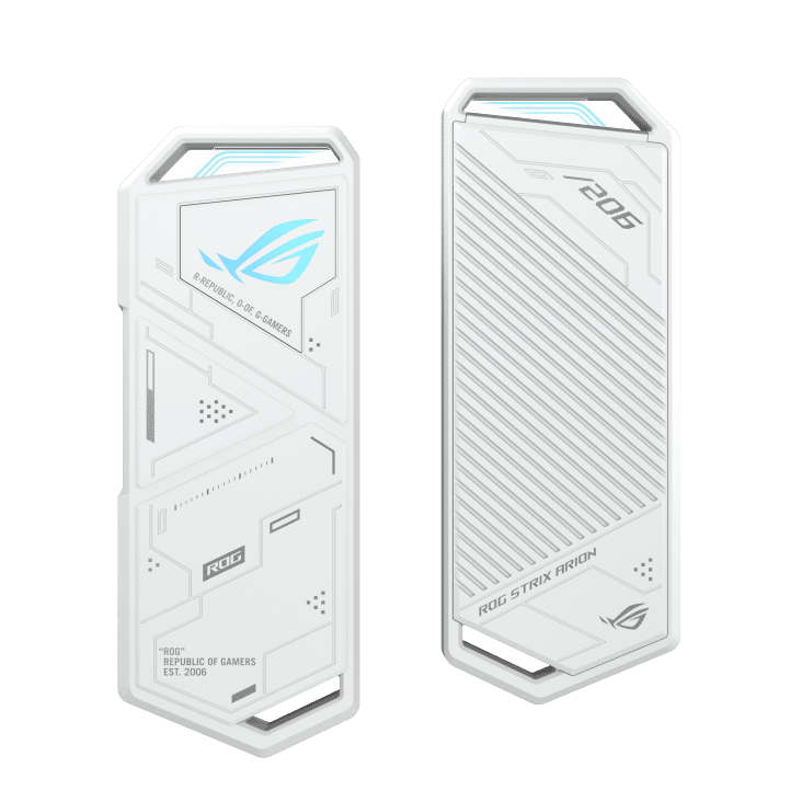 ASUS 華碩 ROG Strix Arion M.2 NVMe SSD USB3.2Gen2x1 外接盒 (白色) - Image 4