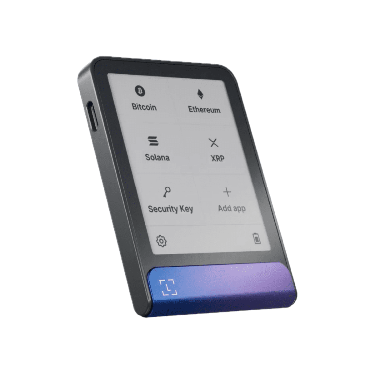 LEDGER - Flex™ E Ink® 安全觸控螢幕 冷錢包 手指錢包 Bitcoin Wallet 比特幣 離線錢包 - 海王星藍 (包含 Ledger Recovery Key)