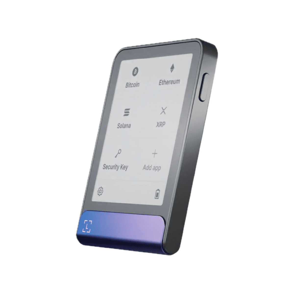 Alternative view of LEDGER - Flex™ E Ink® 安全觸控螢幕 冷錢包 手指錢包 Bitcoin Wallet 比特幣 離線錢包 - 海王星藍 (包含 Ledger Recovery Key)