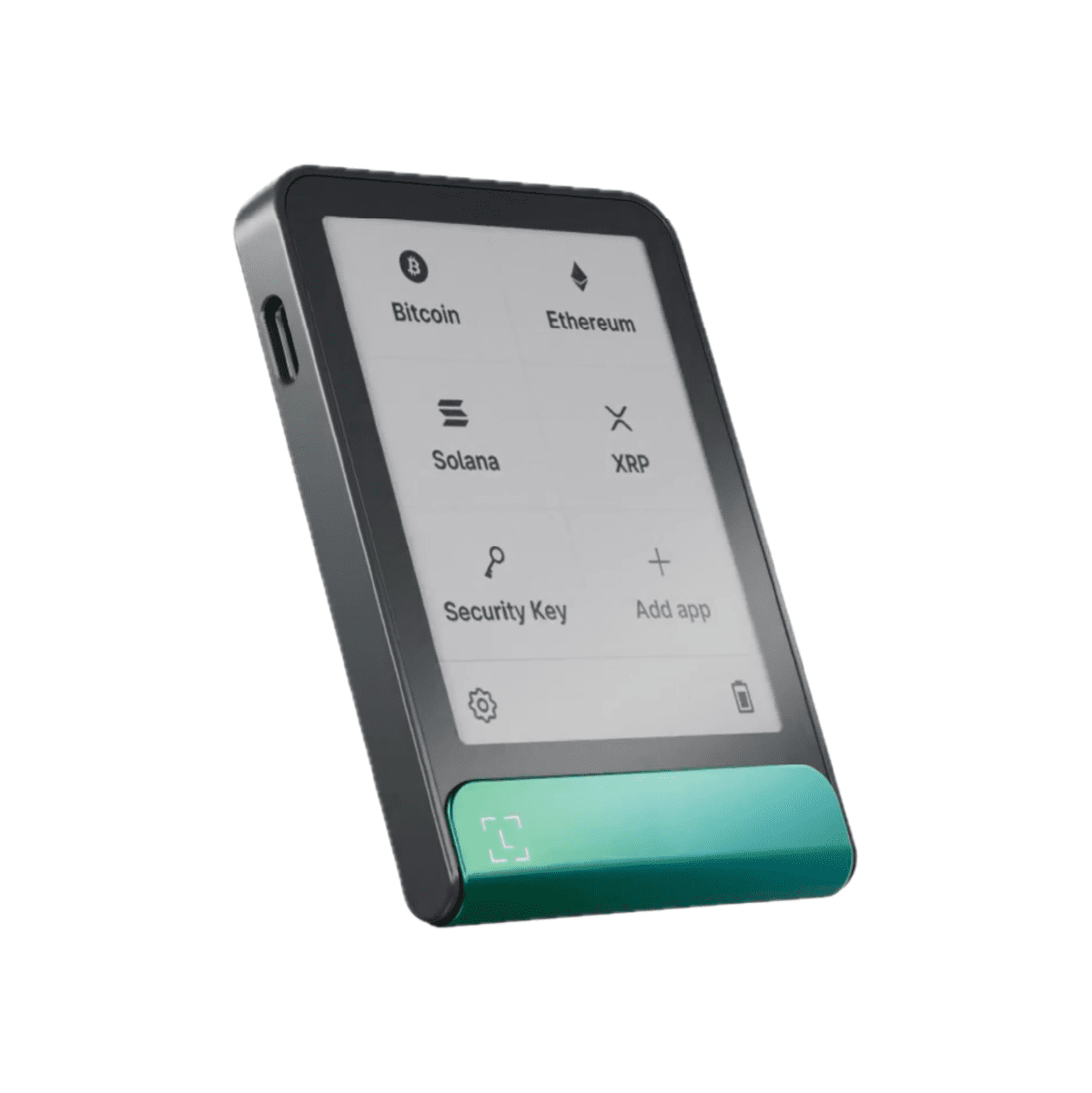 LEDGER - Flex™ E Ink® 安全觸控螢幕 冷錢包 手指錢包 Bitcoin Wallet 比特幣 離線錢包 - 電鍍綠色 (包含 Ledger Recovery Key)