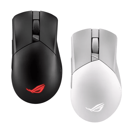 ASUS 華碩 ROG Gladius III Wireless AimPoint 無線電競滑鼠 (白色)