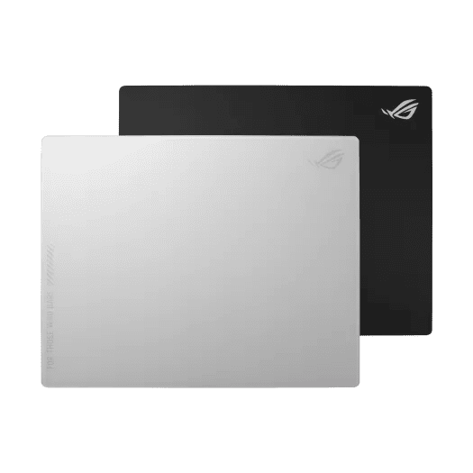 ASUS 華碩 ROG Moonstone Ace L Glass Mouse Pad (白色)(鋼化玻璃滑鼠墊)