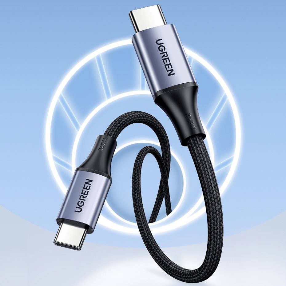 UGREEN - USB Type C PD 3.0 240W 5A 快充線纜 1米 | US535/ 15311