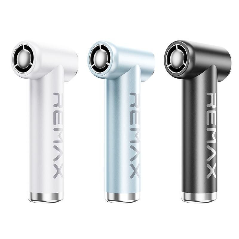 REMAX 8211 RS-SF21 迷你手持風扇手持高續航小風炮超高速渦輪2025新品風扇藍色