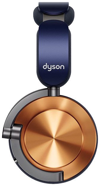 Alternative view of Dyson OnTrac™ 降噪耳機 (CNC 亮銅色 - 包括:普魯士藍耳墊及CNC 亮銅色外殼)