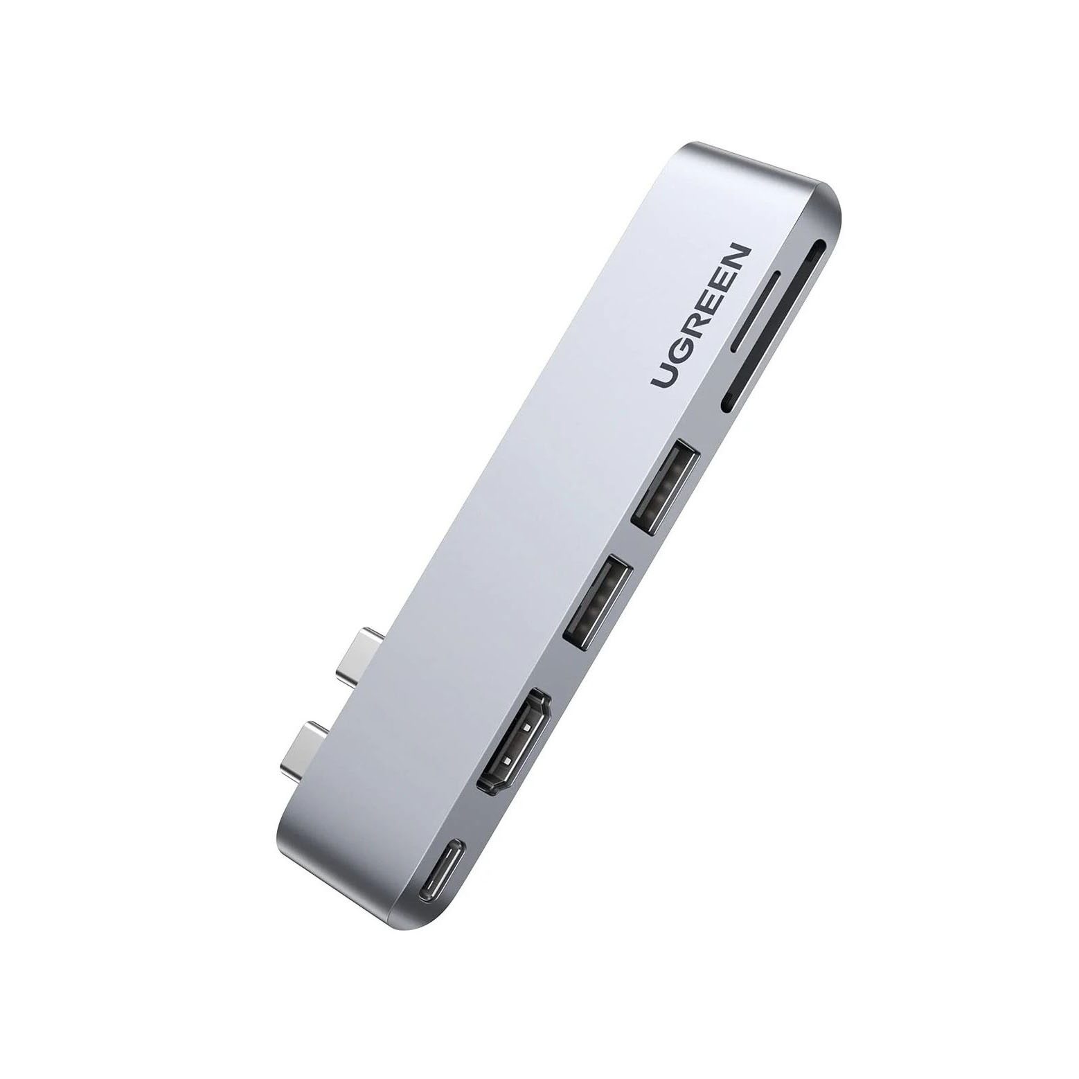 UGREEN 8211 6合2 USB-C 轉 HDMI 4K  2x USB 30 A  TFSD  USB-C 轉接器  CM380 80856