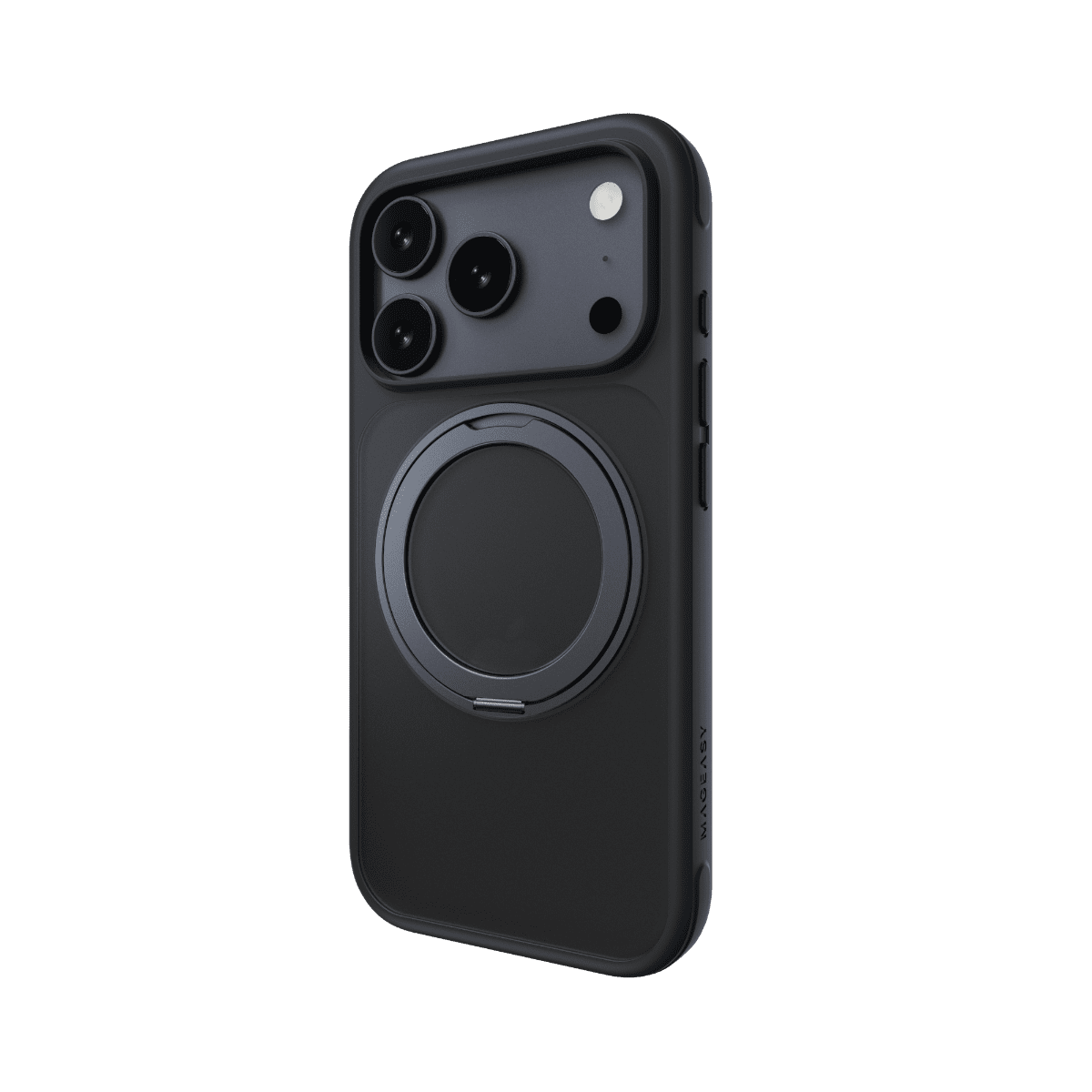 MAGEASY iPhone 17 Pro - MagStand 360 M 磁吸旋轉支架防摔手機殼(支援MagSafe)- 午夜 - Image 7