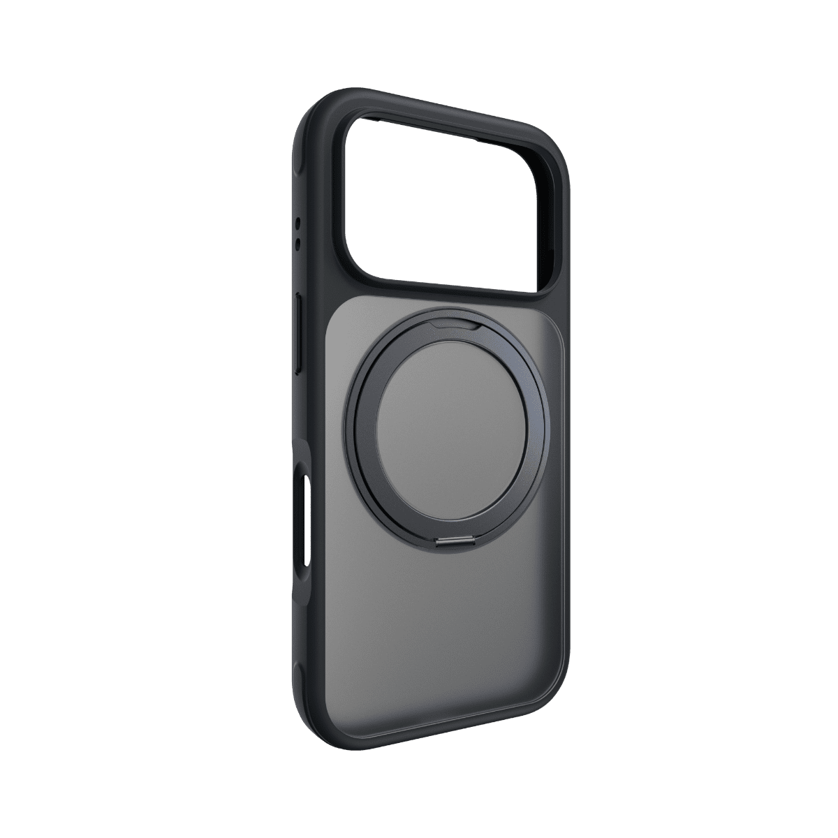 MAGEASY iPhone 17 Pro - MagStand 360 M 磁吸旋轉支架防摔手機殼(支援MagSafe)- 午夜 - Image 6