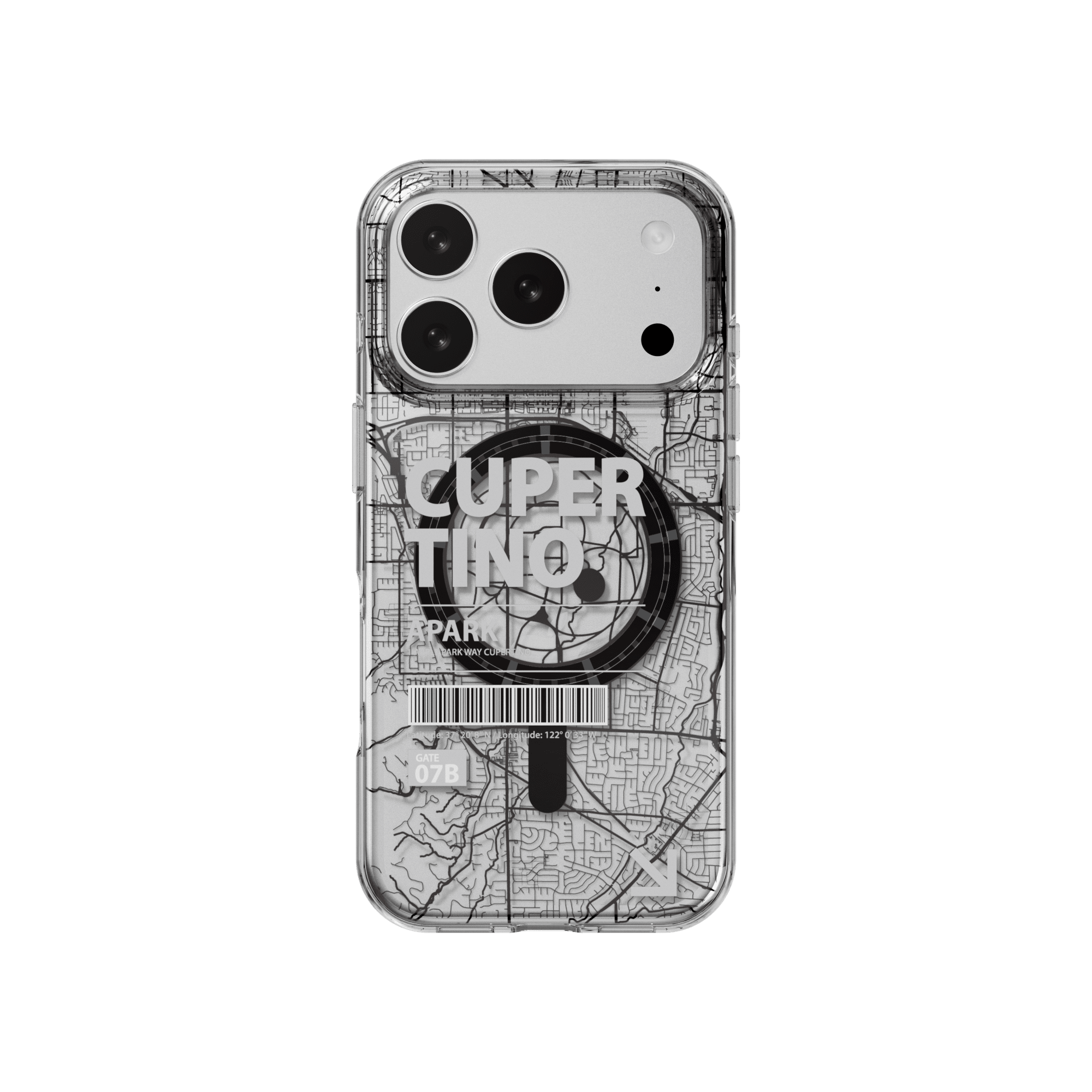 MAGEASY iPhone 17 Pro - Urban M 3D 視覺防摔手機殼(支援MagSafe)- 蘋果總部