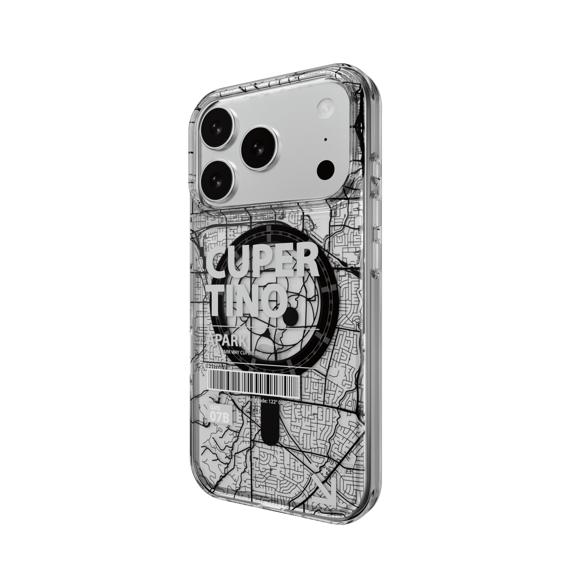 Alternative view of MAGEASY iPhone 17 Pro - Urban M 3D 視覺防摔手機殼(支援MagSafe)- 蘋果總部